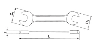 Double Ended Spanners